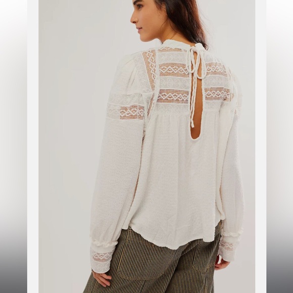 🆕 FREE PEOPLE It Takes Two Top in Optic White - Picture 9 of 12
